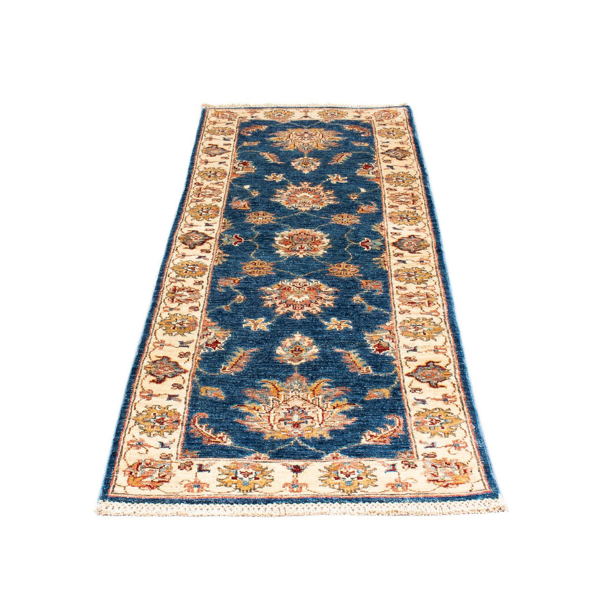 Tappeto corsia Tappeto Ziegler - 186 x 63 cm - blu scuro