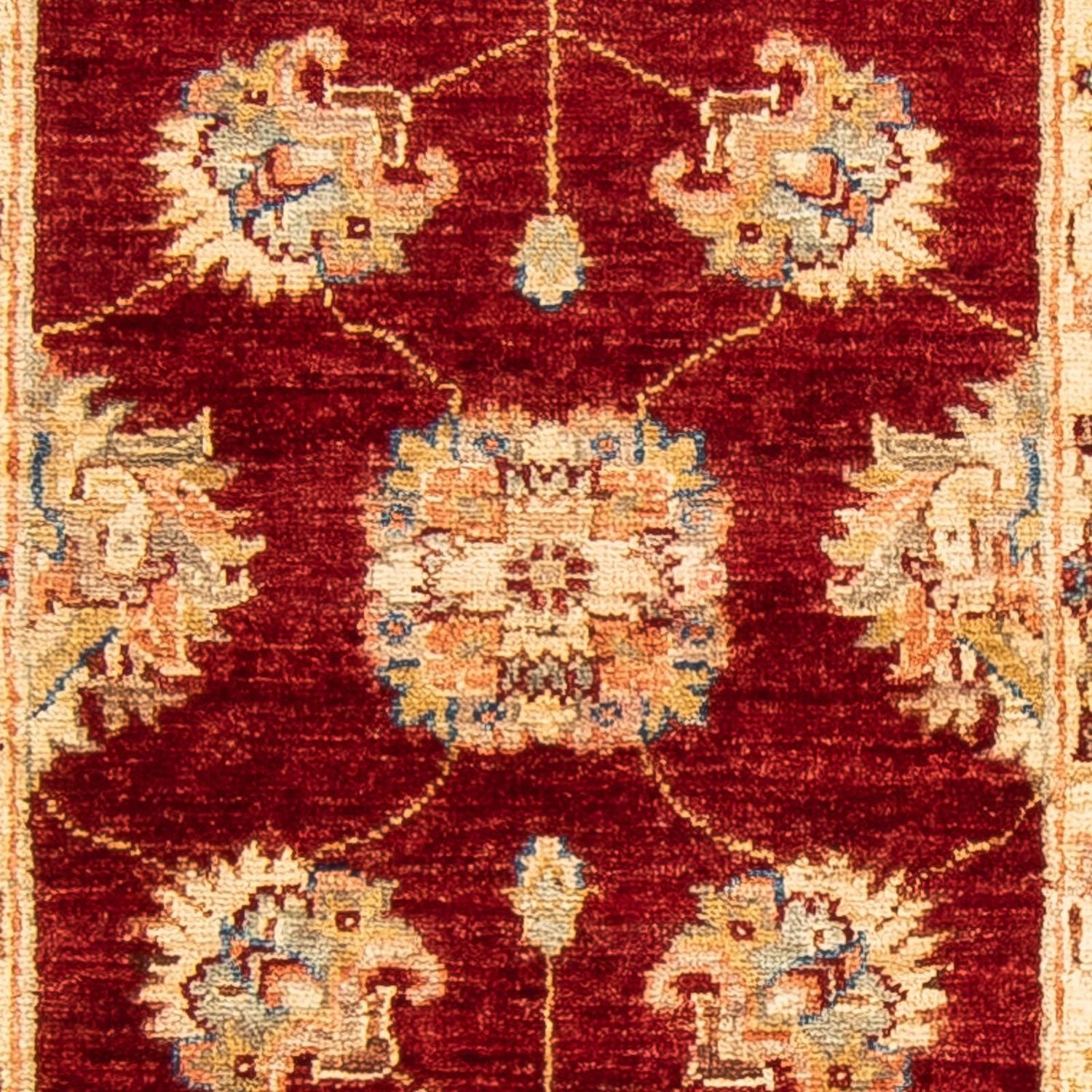 Tappeto corsia Tappeto Ziegler - 182 x 62 cm - rosso scuro