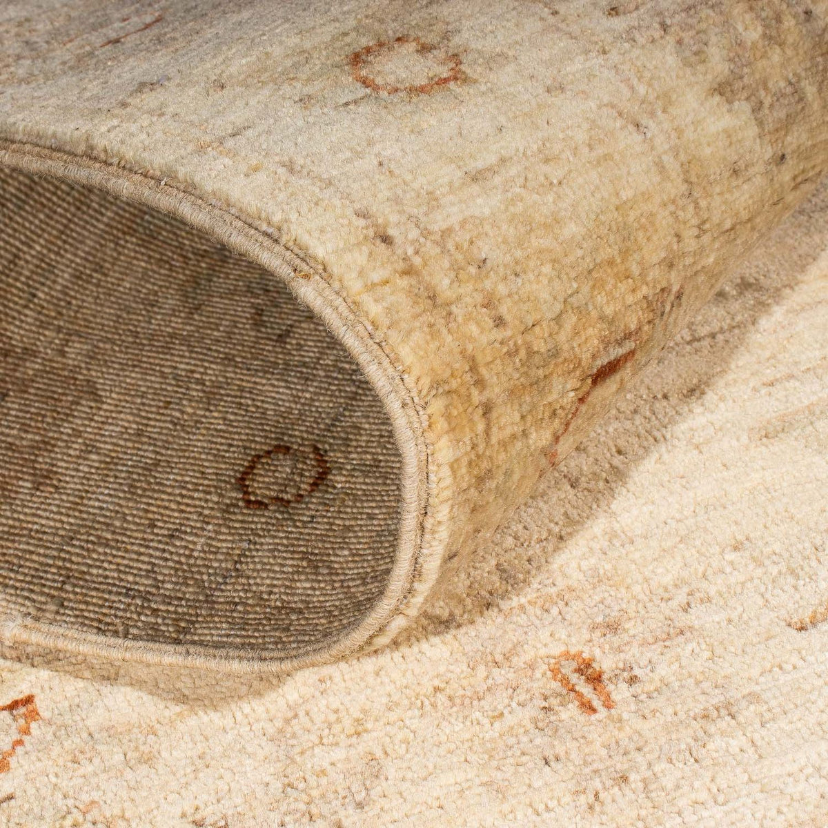 Tappeto corsia Tappeto Ziegler - 244 x 76 cm - beige chiaro