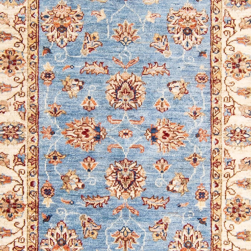 Tappeto corsia Tappeto Ziegler - 304 x 85 cm - blu chiaro
