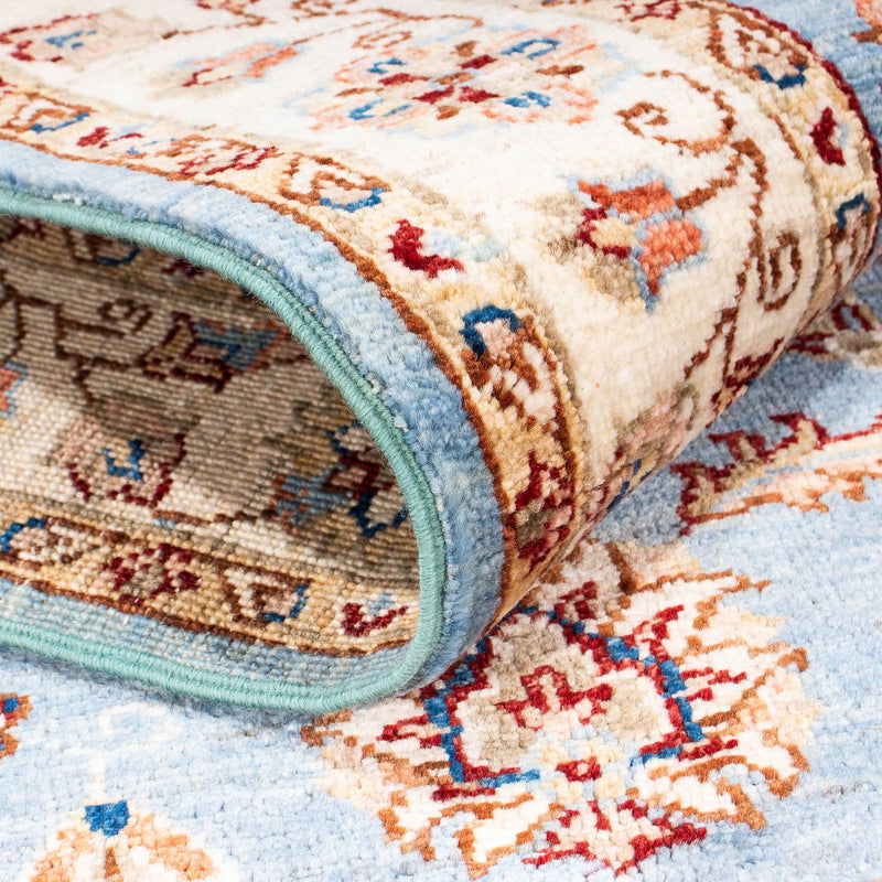 Tappeto corsia Tappeto Ziegler - 304 x 85 cm - blu chiaro