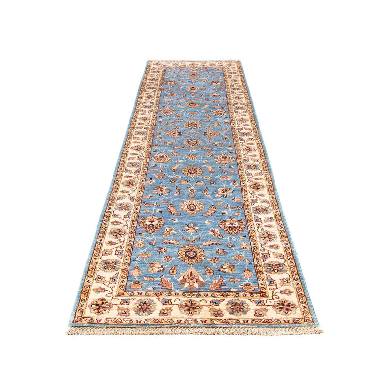 Tappeto corsia Tappeto Ziegler - 304 x 85 cm - blu chiaro