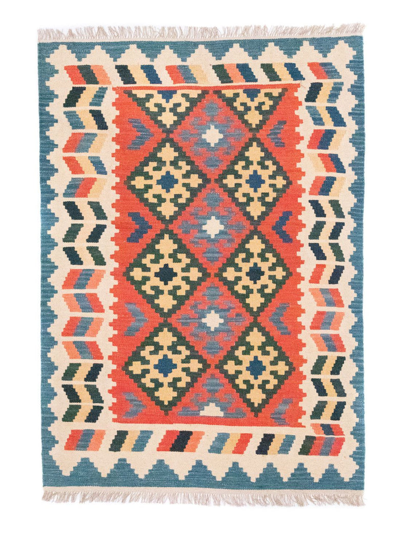 Tappeto Kelim - Orientale - 170 x 120 cm - arancione