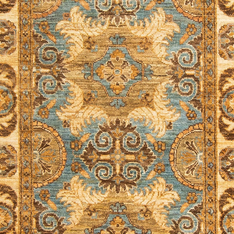 Tappeto corsia Tappeto Ziegler - Ariana - 298 x 89 cm - blu chiaro