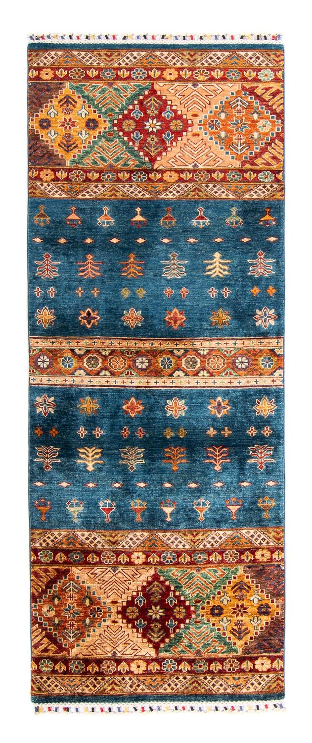 Tappeto corsia Tappeto Ziegler - Shal - 210 x 76 cm - blu scuro