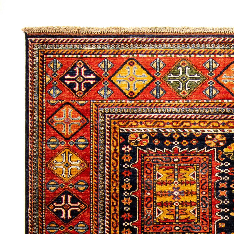 Tappeto afgano - 244 x 170 cm - blu scuro