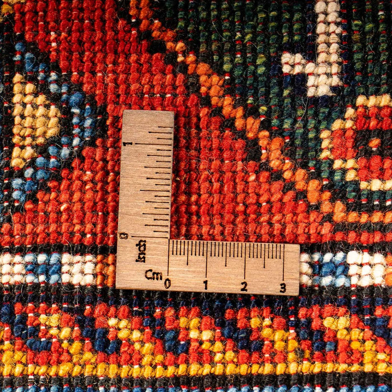 Tappeto afgano - 244 x 170 cm - blu scuro