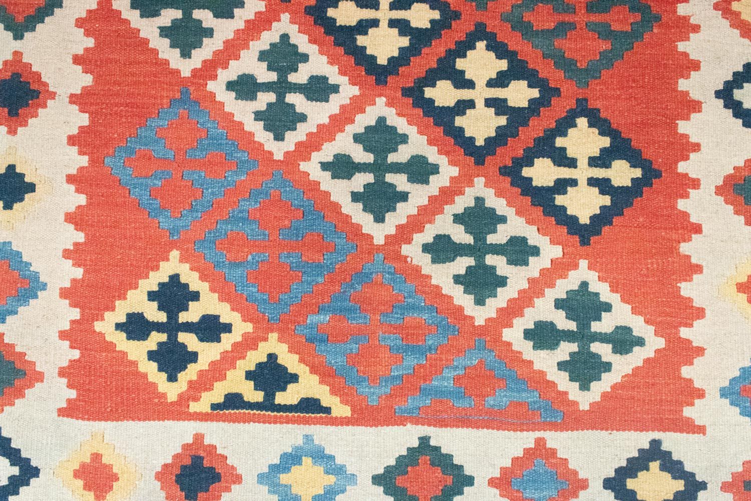 Tappeto Kelim - Orientale - 186 x 120 cm - arancione