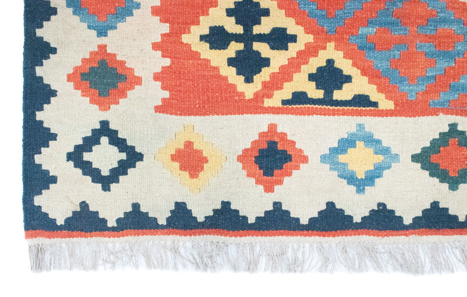 Tappeto Kelim - Orientale - 186 x 120 cm - arancione