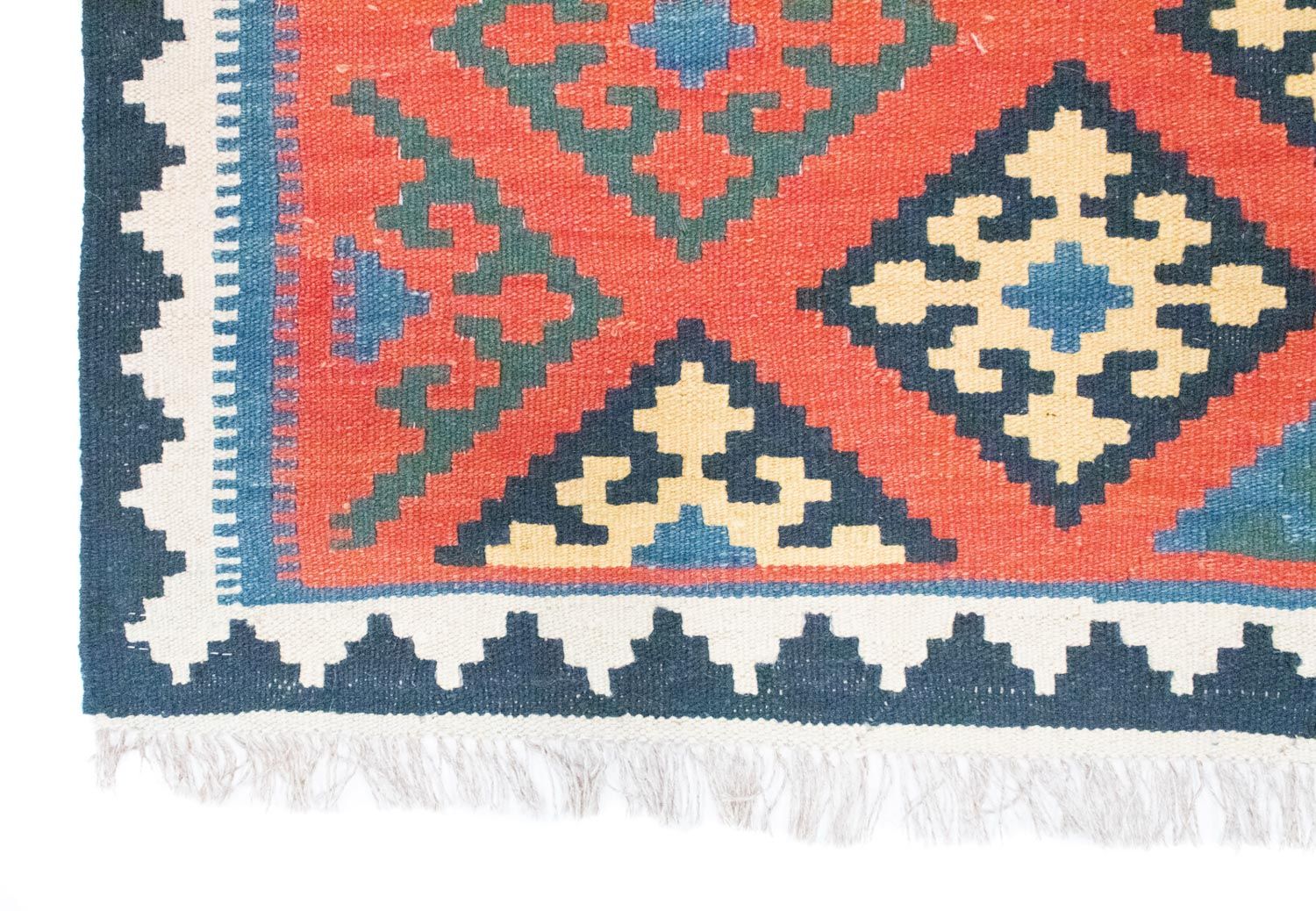 Tappeto Kelim - Orientale - 188 x 123 cm - arancione