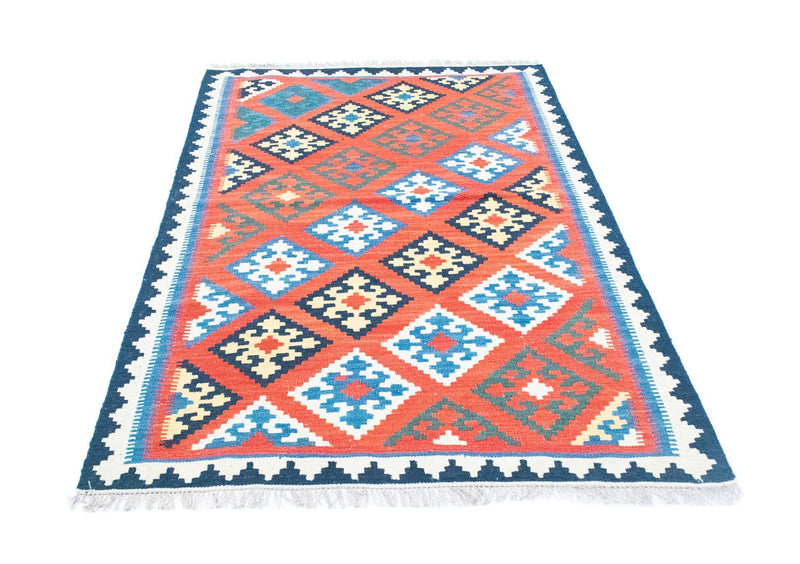Tappeto Kelim - Orientale - 188 x 123 cm - arancione