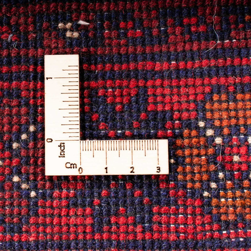 Tappeto afgano - Kunduz - 192 x 128 cm - rosso scuro