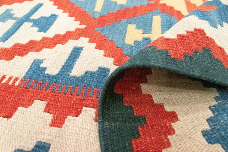 Tappeto Kelim - Orientale - 190 x 120 cm - arancione