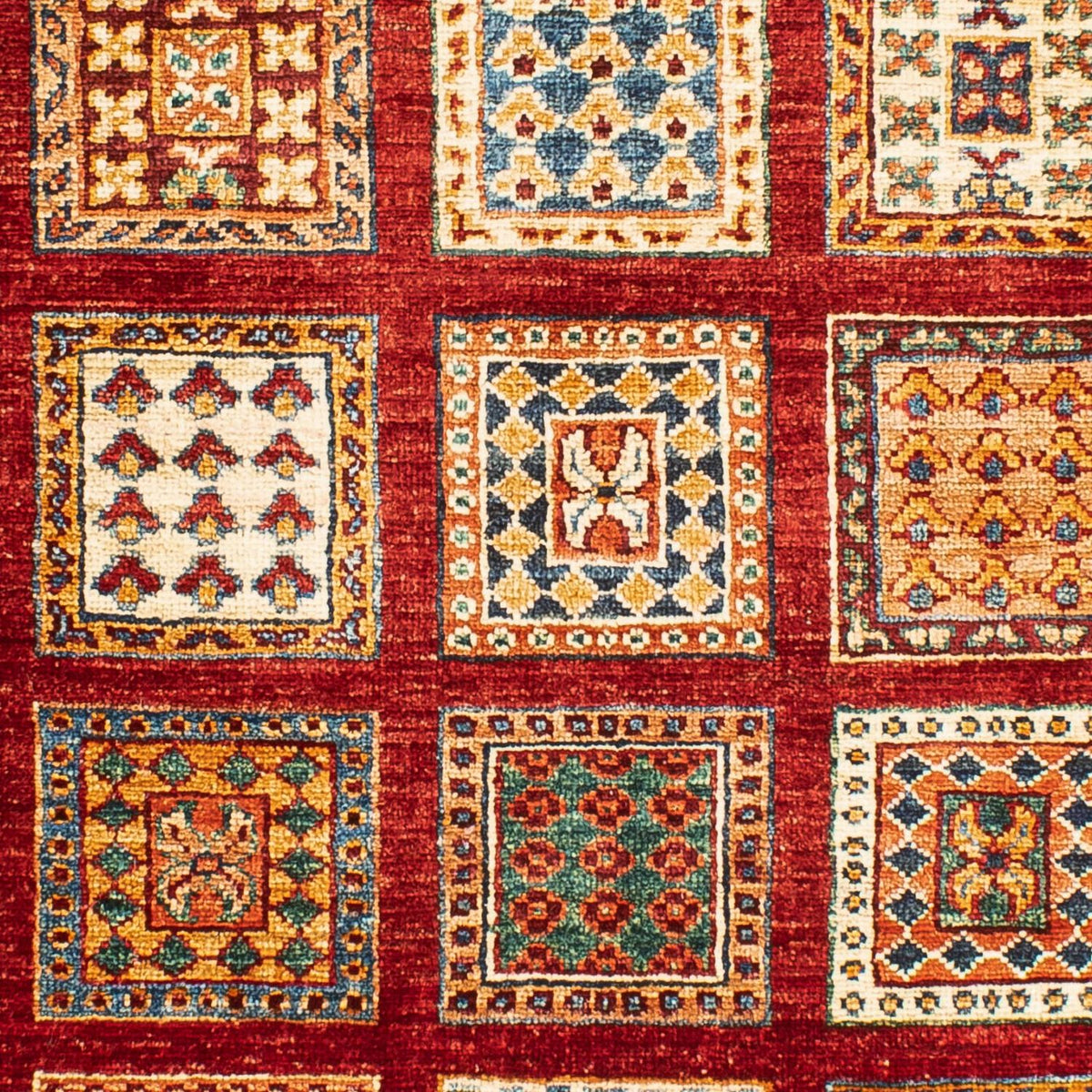 Tappeto Ziegler - Bakhtiari - 123 x 84 cm - rosso scuro