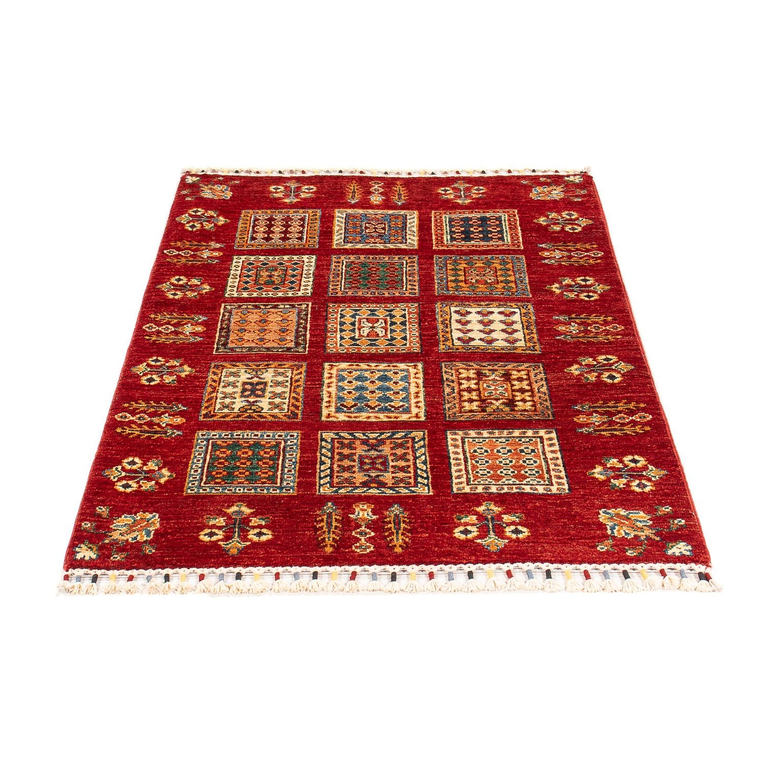 Tappeto Ziegler - Bakhtiari - 123 x 84 cm - rosso scuro