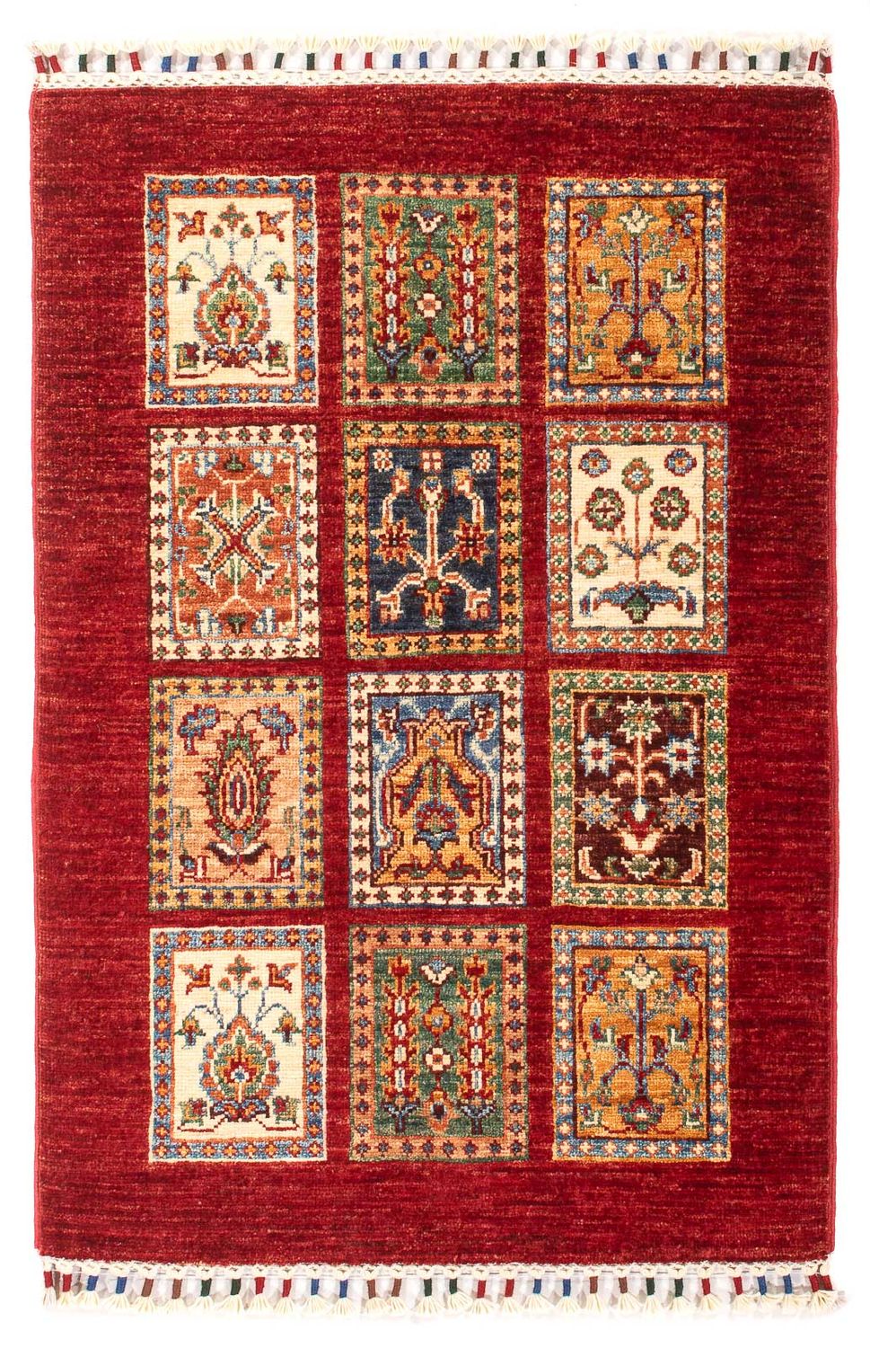 Tappeto Ziegler - Bakhtiari - 101 x 66 cm - rosso scuro