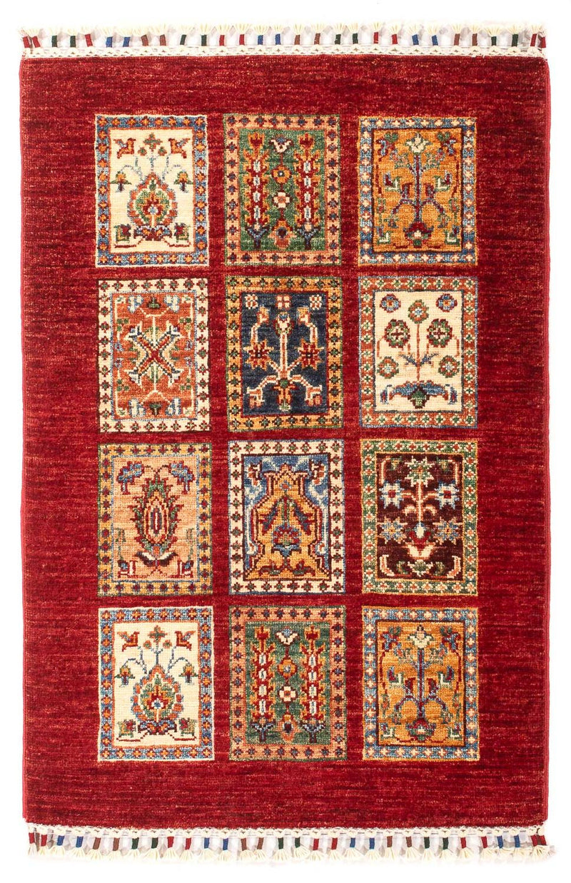 Tappeto Ziegler - Bakhtiari - 101 x 66 cm - rosso scuro