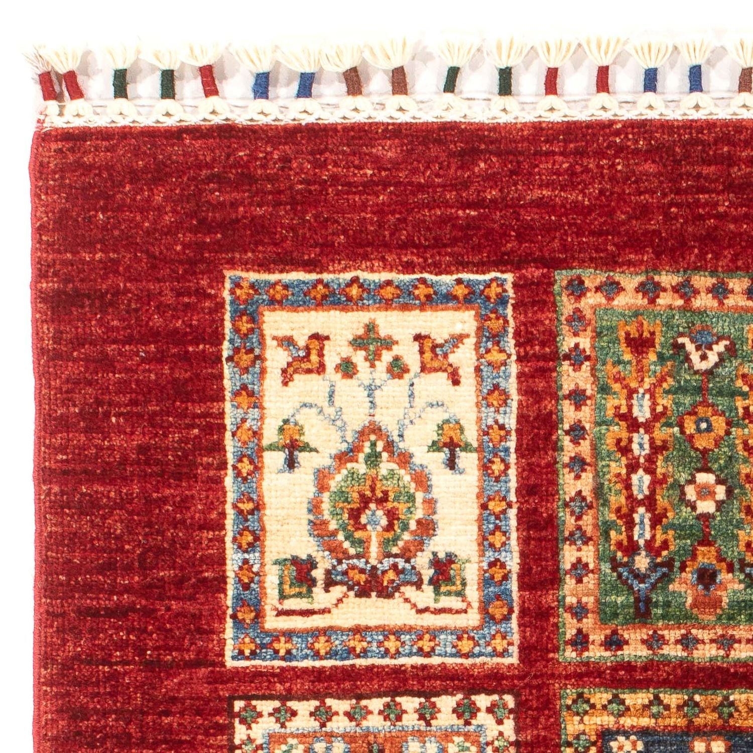 Tappeto Ziegler - Bakhtiari - 101 x 66 cm - rosso scuro
