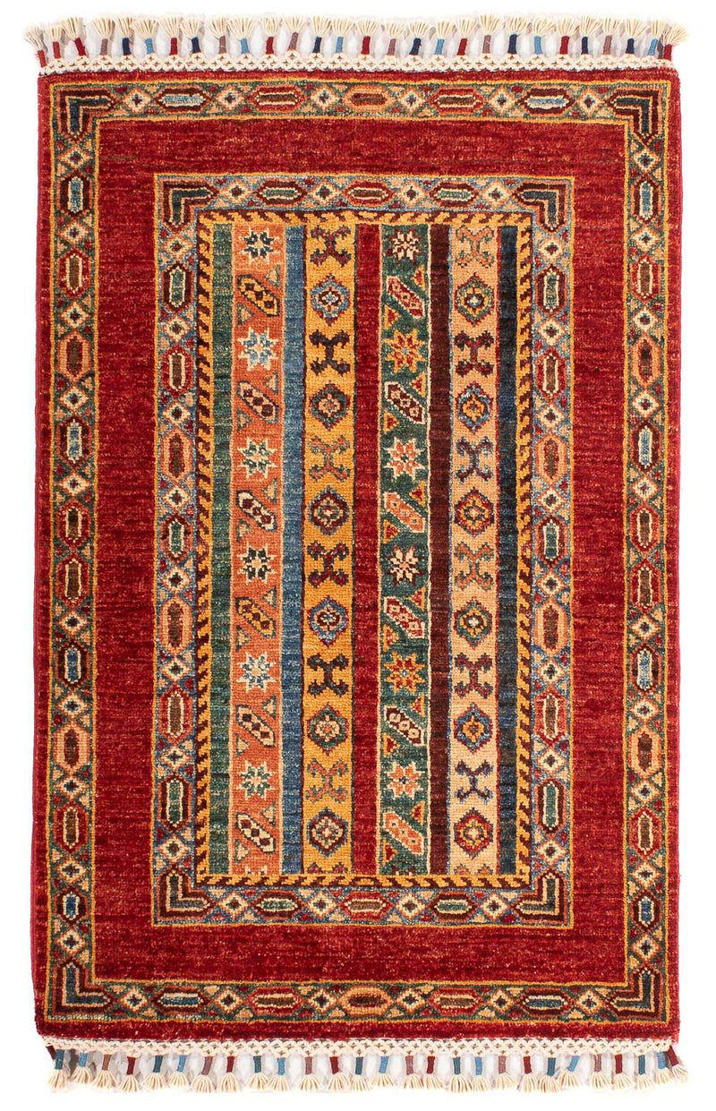 Tappeto Ziegler - Shal - 99 x 66 cm - rosso scuro