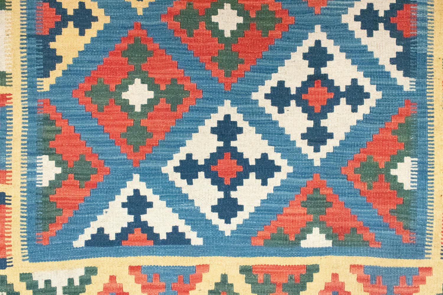 Tappeto Kelim - Orientale - 168 x 128 cm - blu