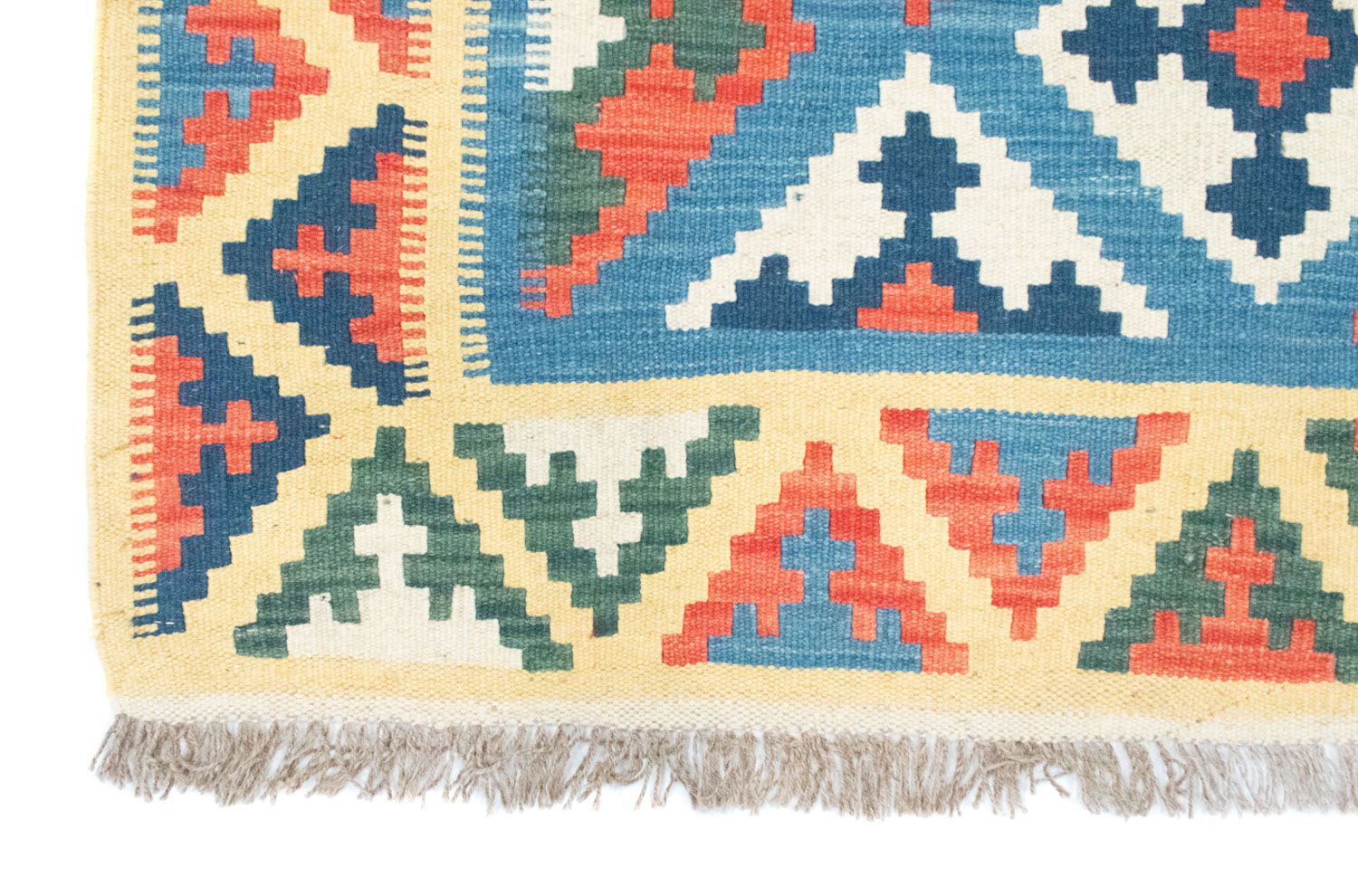 Tappeto Kelim - Orientale - 168 x 128 cm - blu