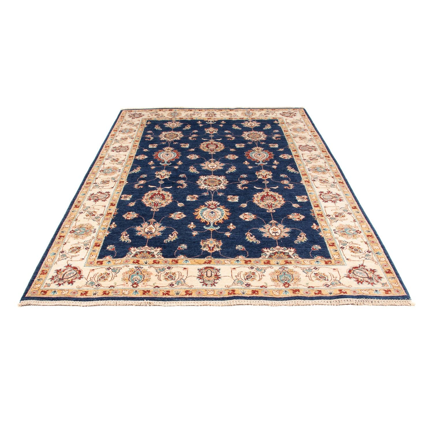 Tappeto Ziegler - 242 x 175 cm - blu scuro