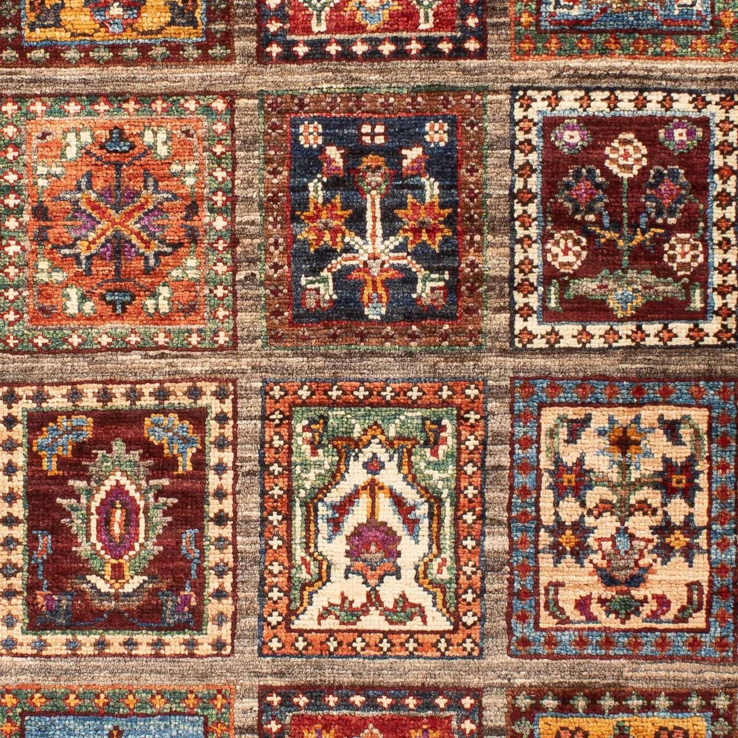 Tappeto Ziegler - Bakhtiari - 91 x 60 cm - marrone scuro