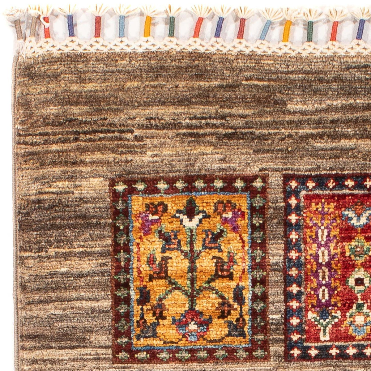 Tappeto Ziegler - Bakhtiari - 91 x 60 cm - marrone scuro