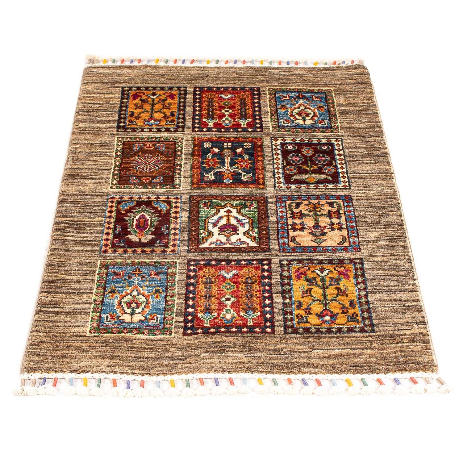 Tappeto Ziegler - Bakhtiari - 91 x 60 cm - marrone scuro