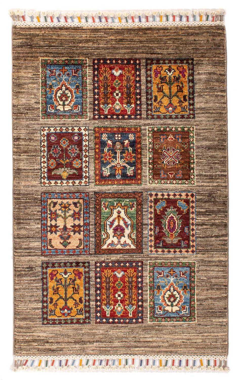 Tappeto Ziegler - Bakhtiari - 96 x 62 cm - marrone scuro