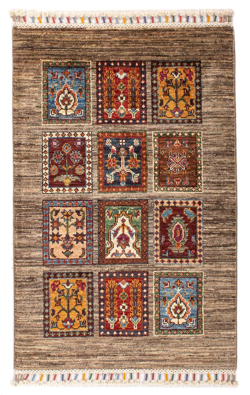 Tappeto Ziegler - Bakhtiari - 96 x 62 cm - marrone scuro