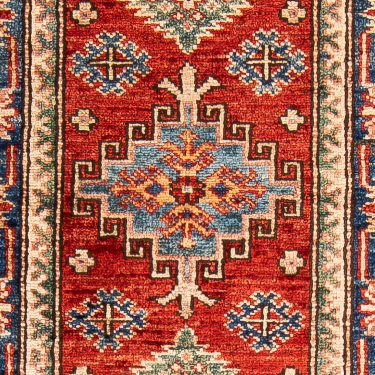 Tappeto corsia Tappeto Ziegler - Kazak - 173 x 56 cm - rosso scuro