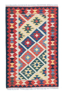 Tappeto Kelim - Orientale - 190 x 120 cm - multicolore