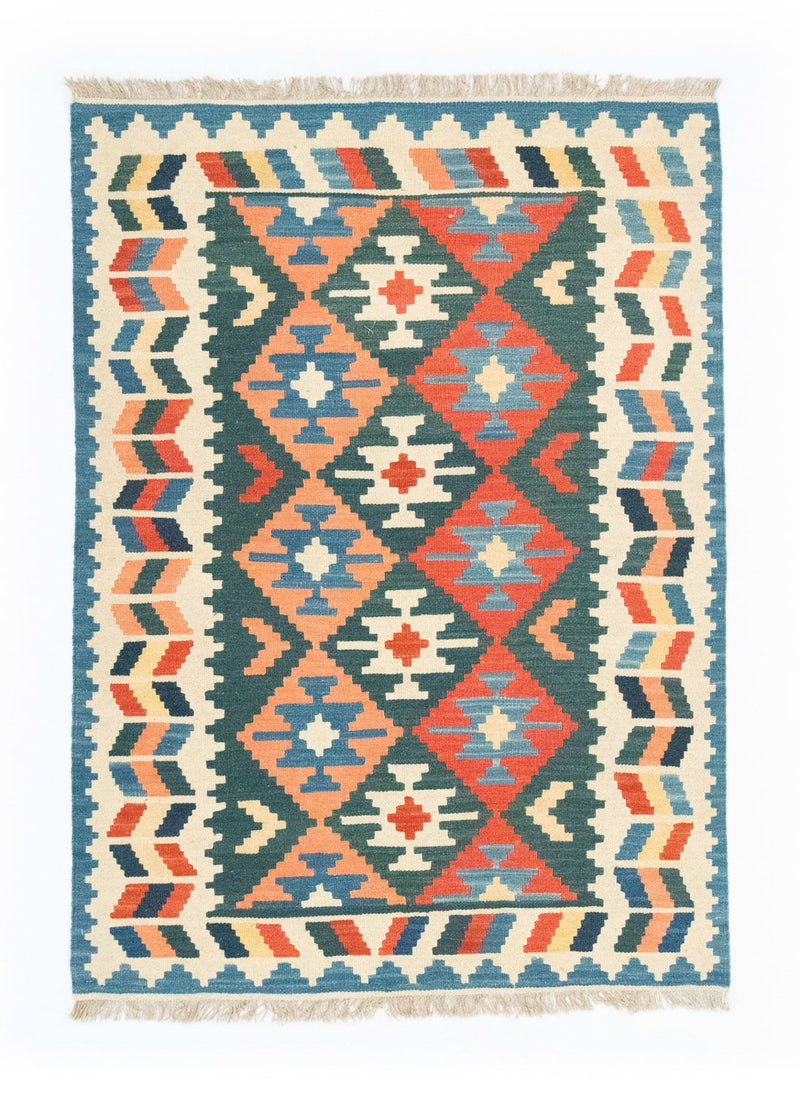 Tappeto Kelim - Orientale - 177 x 130 cm - blu
