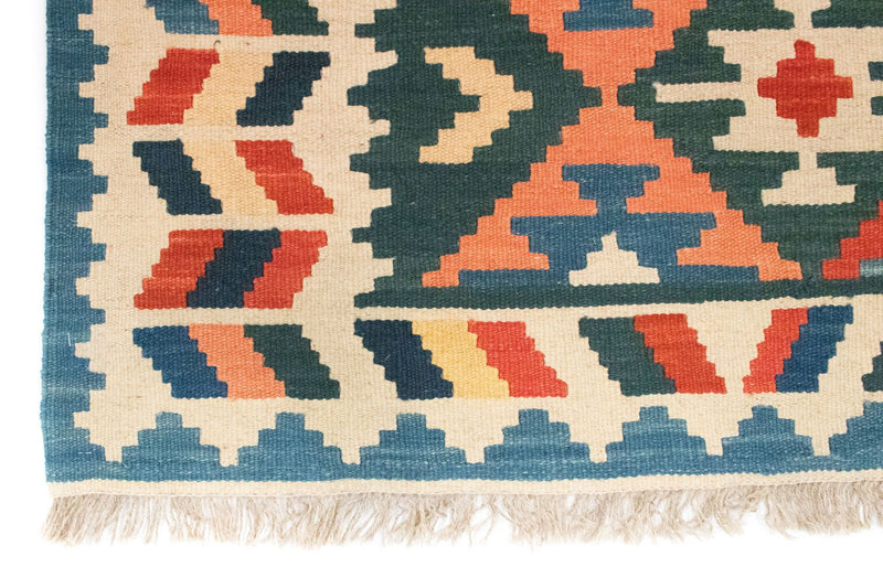 Tappeto Kelim - Orientale - 177 x 130 cm - blu