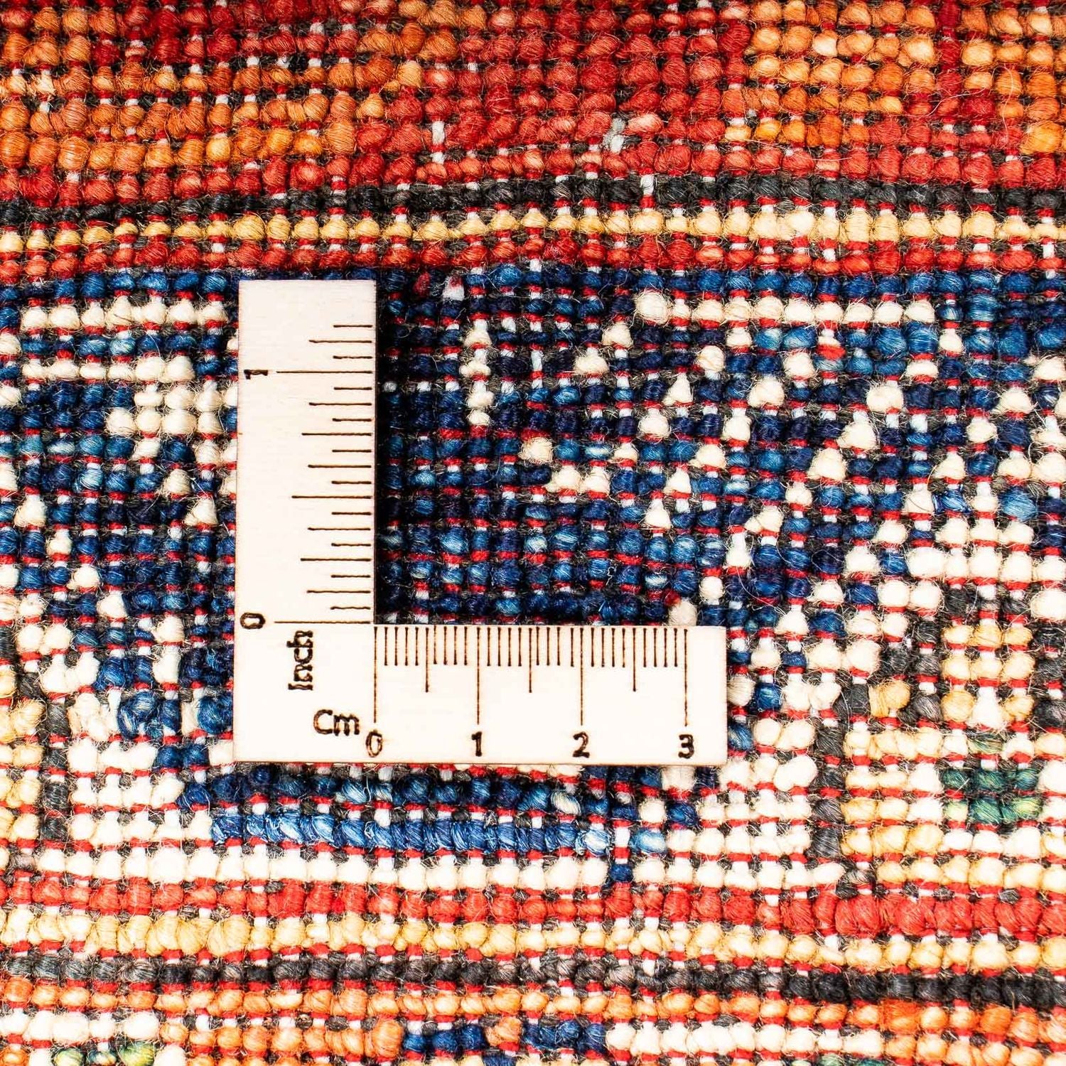 Tappeto afgano - 185 x 122 cm - blu scuro