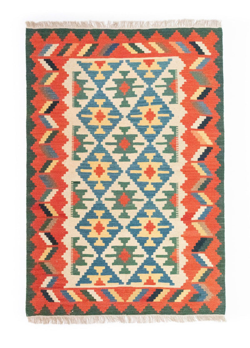 Tappeto Kelim - Orientale - 180 x 123 cm - arancione