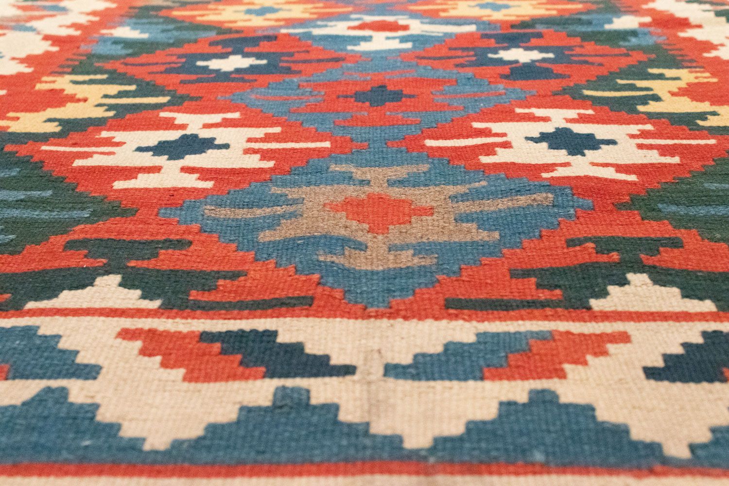 Tappeto Kelim - Orientale - 185 x 119 cm - arancione