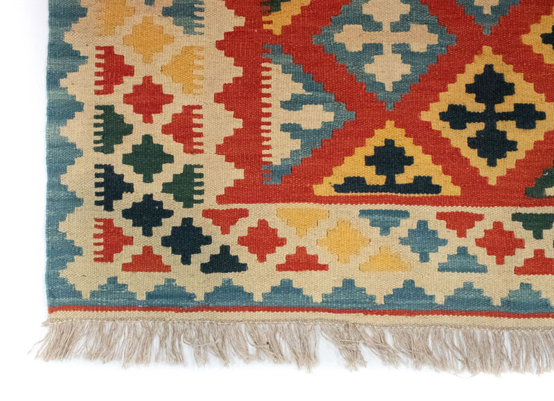 Tappeto Kelim - Orientale - 184 x 118 cm - arancione