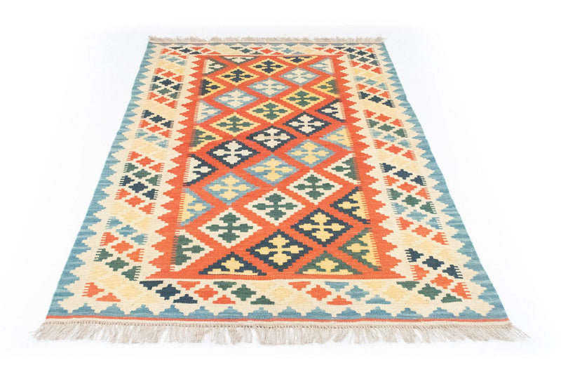 Tappeto Kelim - Orientale - 184 x 118 cm - arancione