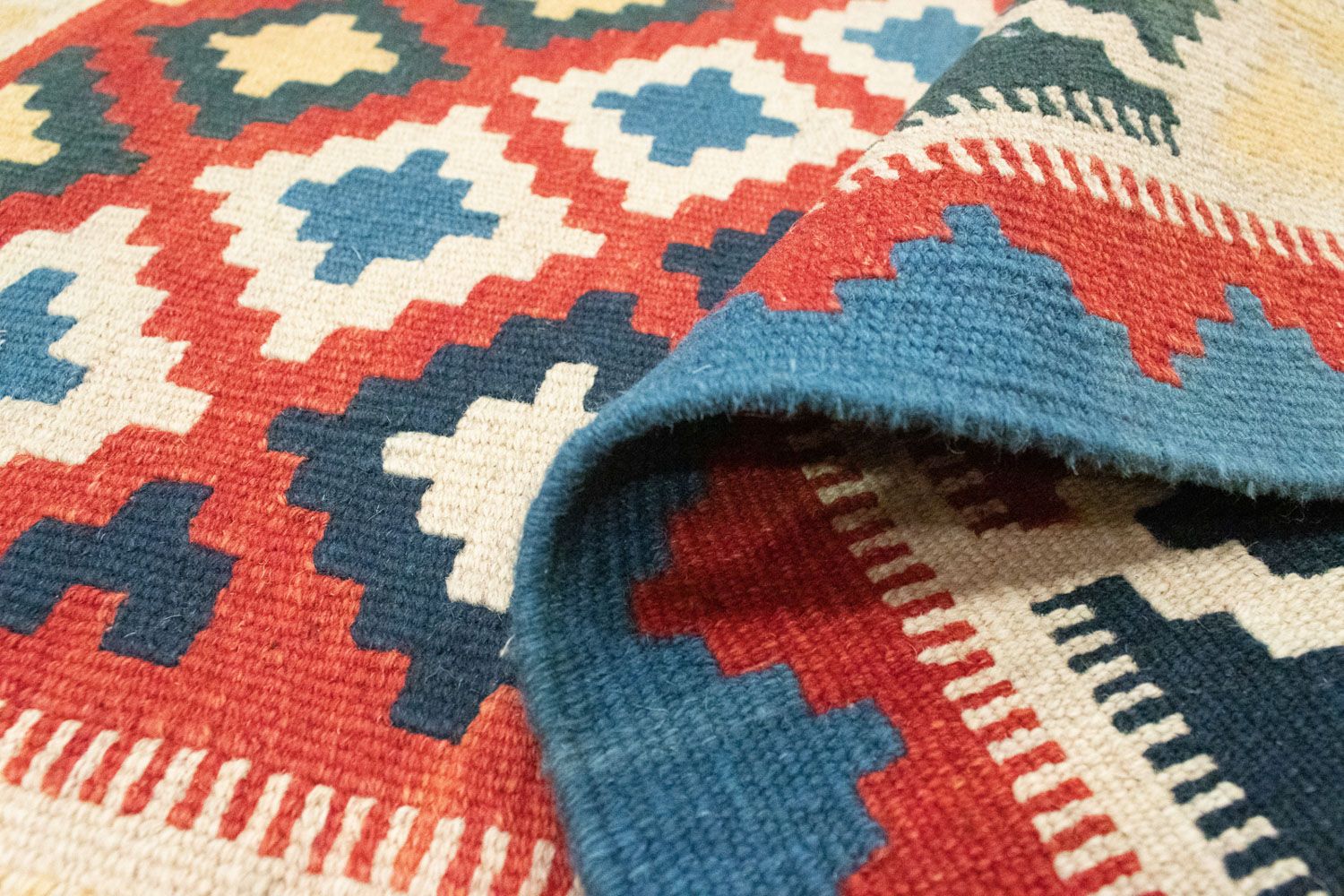 Tappeto Kelim - Orientale - 150 x 100 cm - rosso