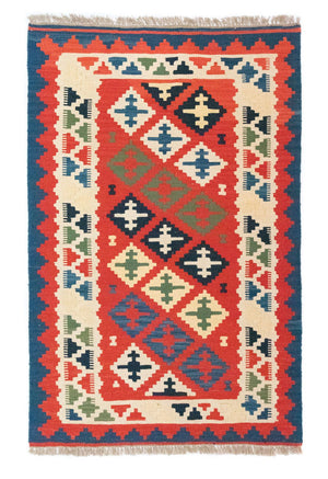 Tappeto Kelim - Orientale - 150 x 102 cm - multicolore