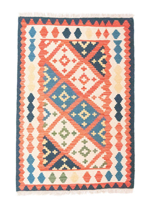 Tappeto Kelim - Orientale - 152 x 102 cm - arancione