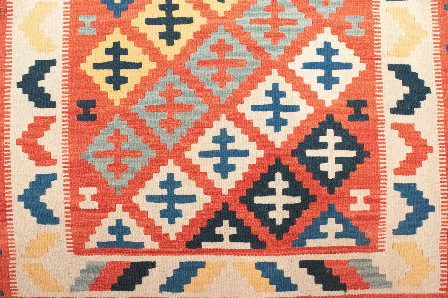 Tappeto Kelim - Orientale - 152 x 99 cm - arancione
