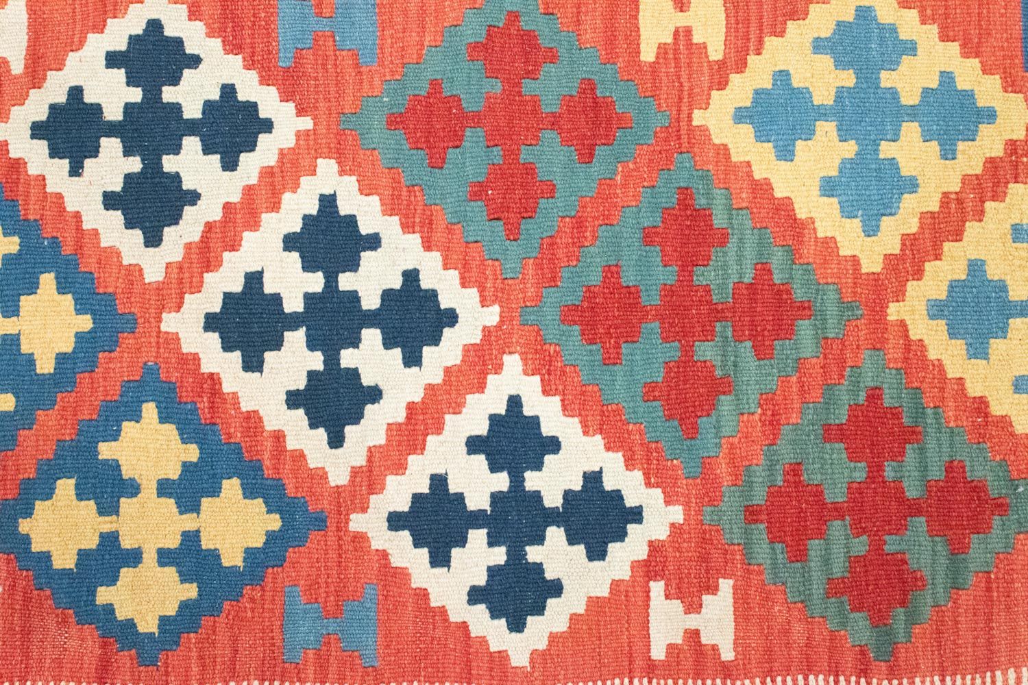 Tappeto Kelim - Orientale - 147 x 101 cm - arancione