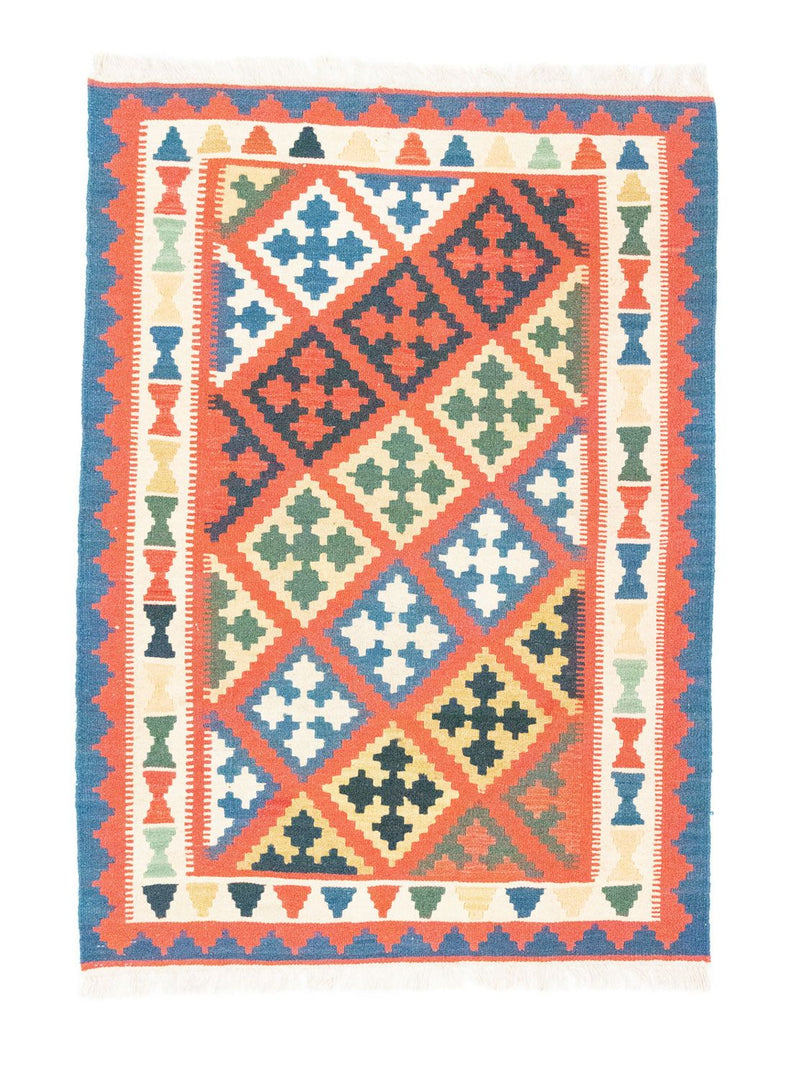 Tappeto Kelim - Orientale - 148 x 106 cm - arancione