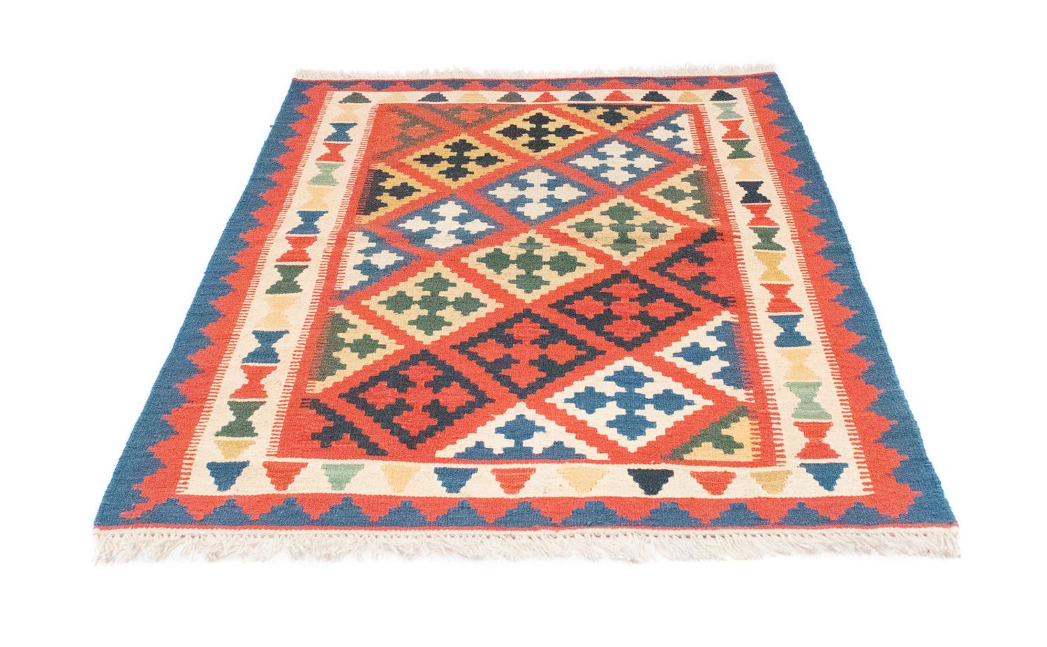 Tappeto Kelim - Orientale - 148 x 106 cm - arancione