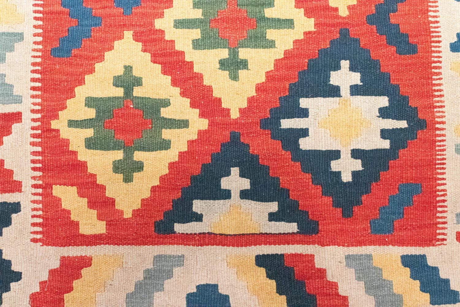Tappeto Kelim - Orientale - 147 x 100 cm - arancione