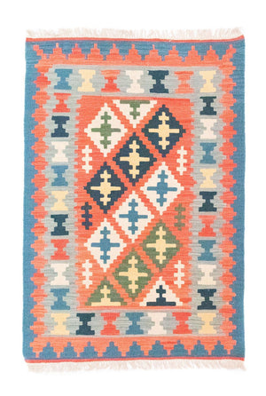 Tappeto Kelim - Orientale - 150 x 104 cm - arancione