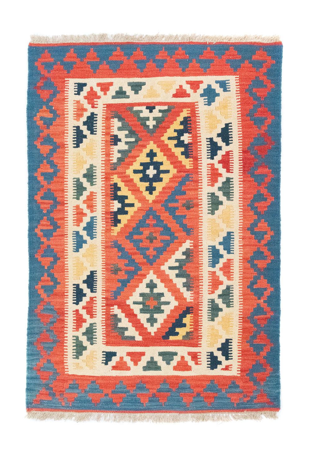 Tappeto Kelim - Orientale - 152 x 103 cm - arancione
